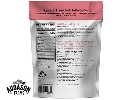 Augason Farms: Butter Powder Pouch